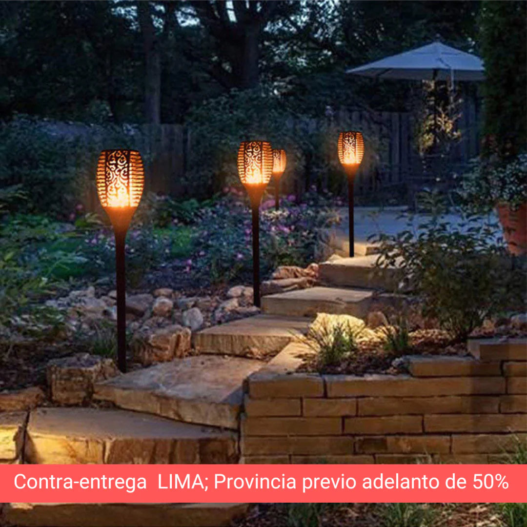 ANTORCHA RECARGABLE SOLAR