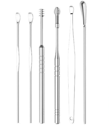 Kit 6 De Limpieza Profesional de Oído + Estuche de Regalo