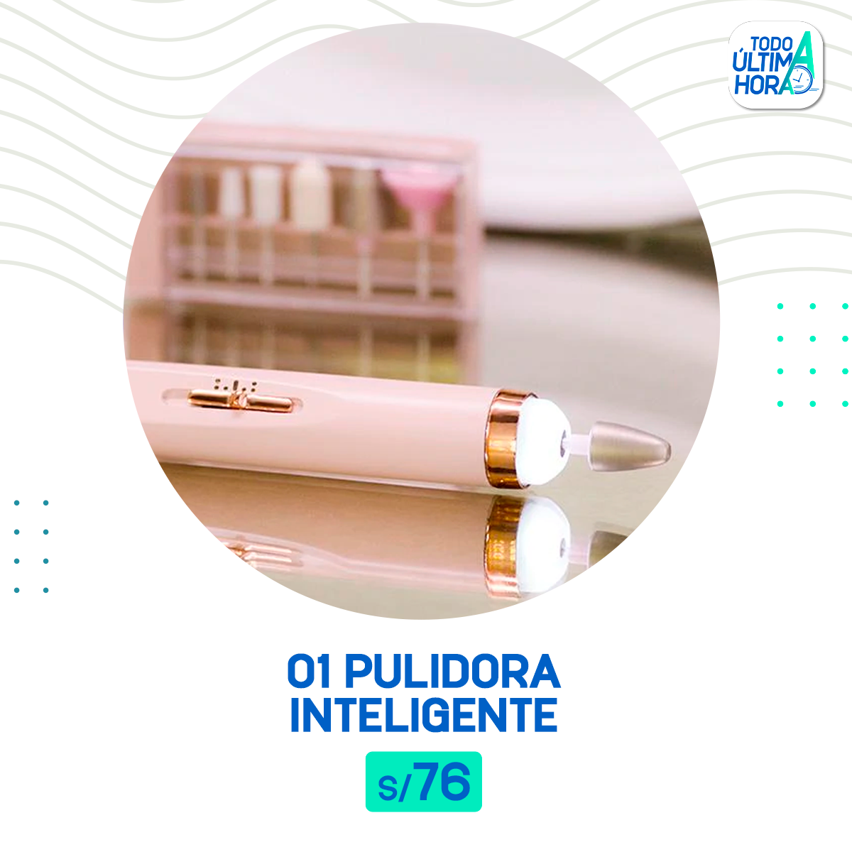 Pulidora Inteligente Recargable TodoAUltimaHora