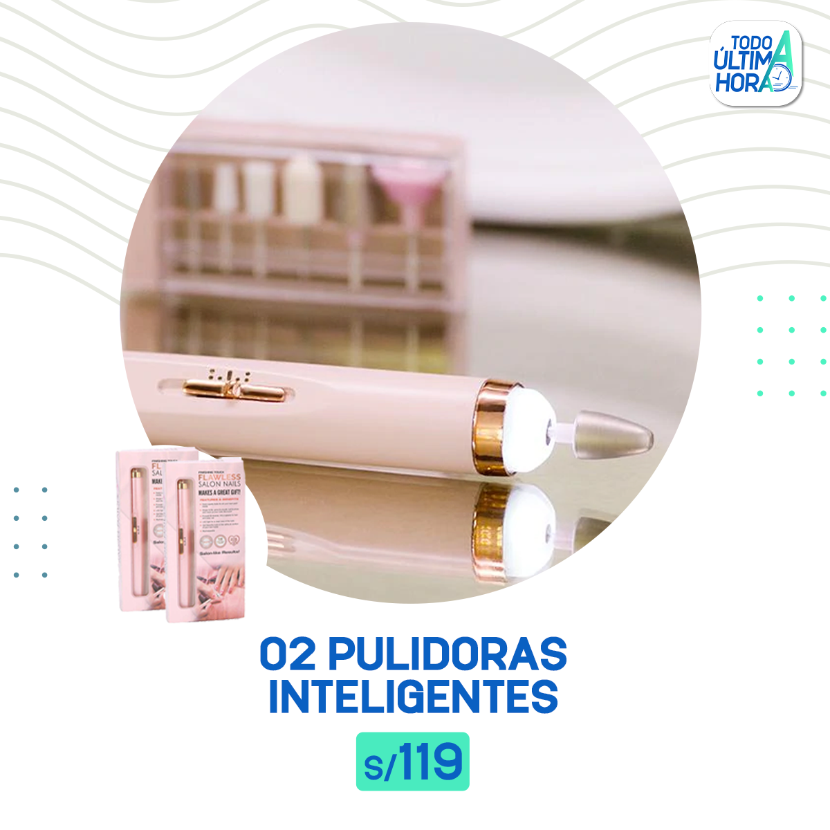 Pulidora Inteligente Recargable TodoAUltimaHora