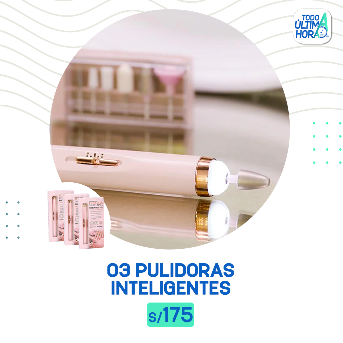 Pulidora Inteligente Recargable TodoAUltimaHora