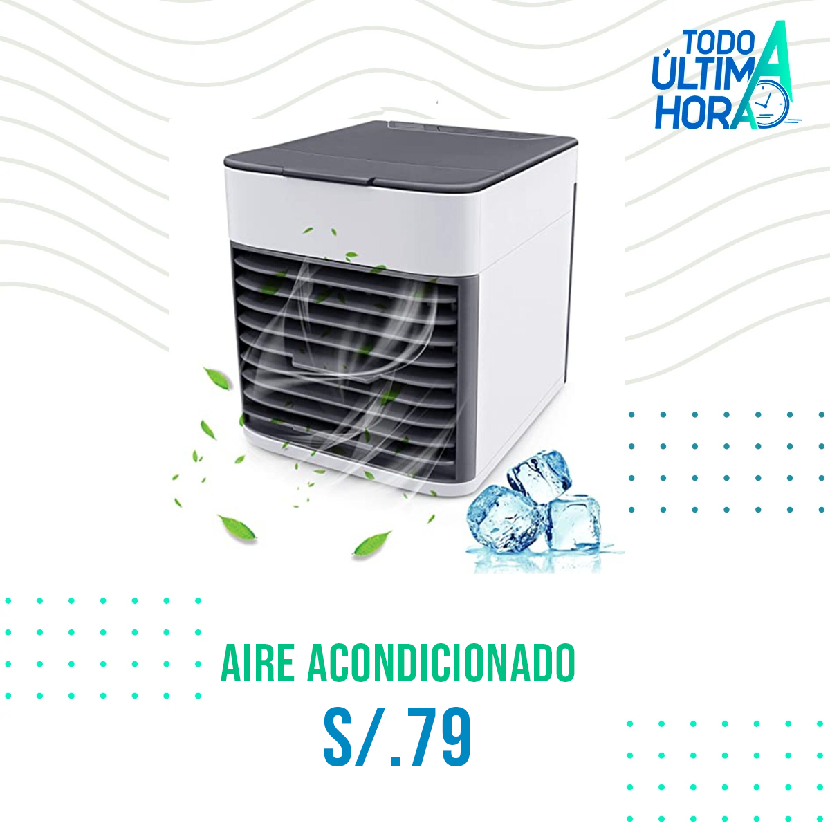 Mini Aire Acondicionado Portatil TodoAUltimaHora