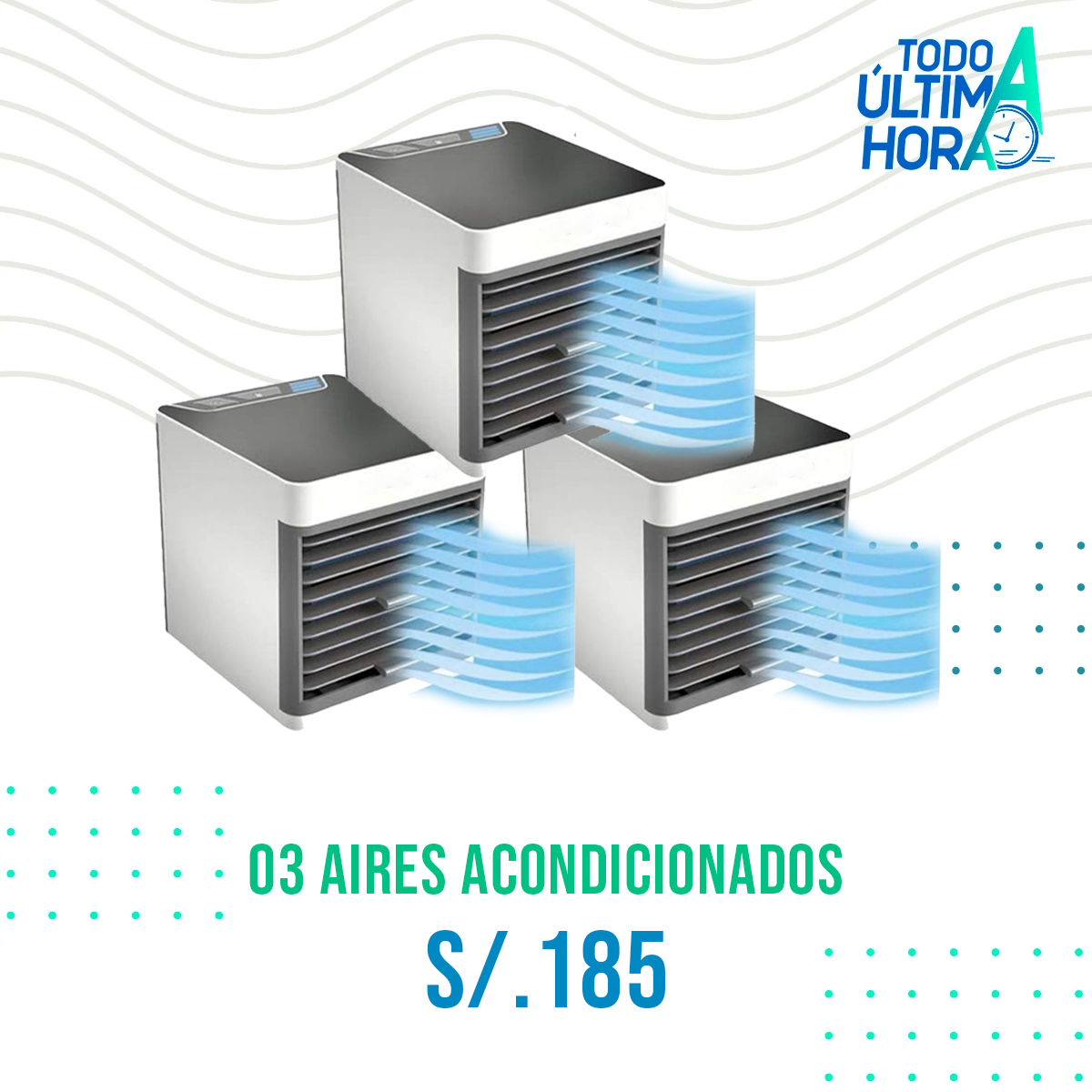 Mini Aire Acondicionado Portatil TodoAUltimaHora