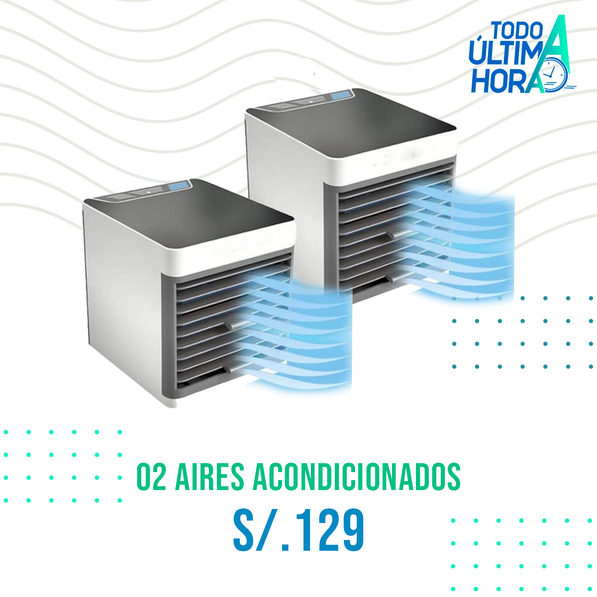 Mini Aire Acondicionado Portatil TodoAUltimaHora