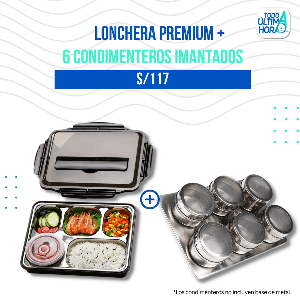 LONCHERA PREMIUM DE ACERO TodoAUltimaHora
