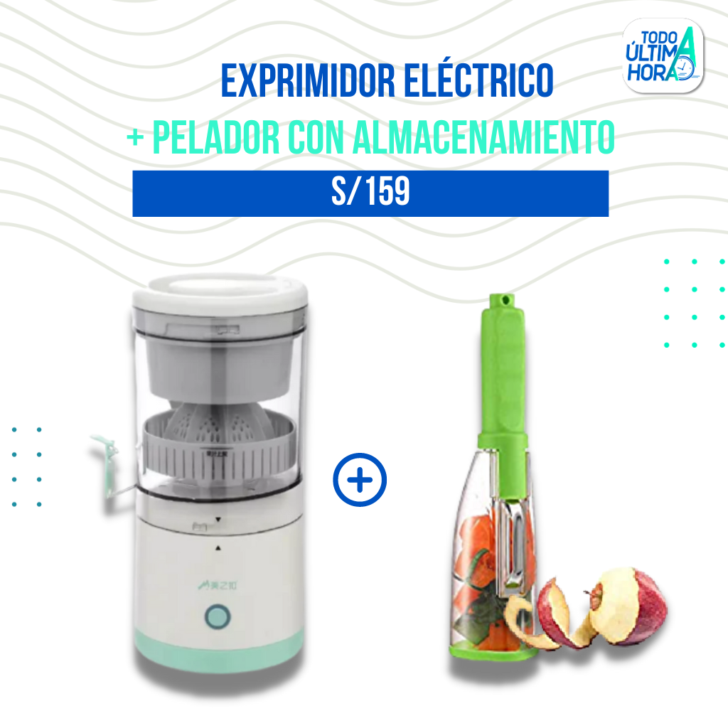 Exprimidor Eléctrico Portátil- Delivery Gratis TodoAUltimaHora