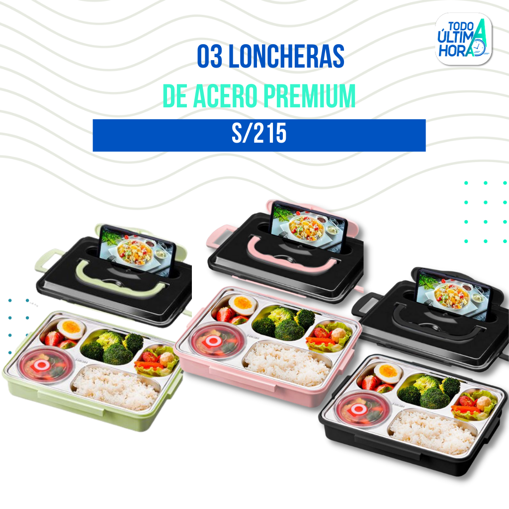 LONCHERA PREMIUM DE ACERO