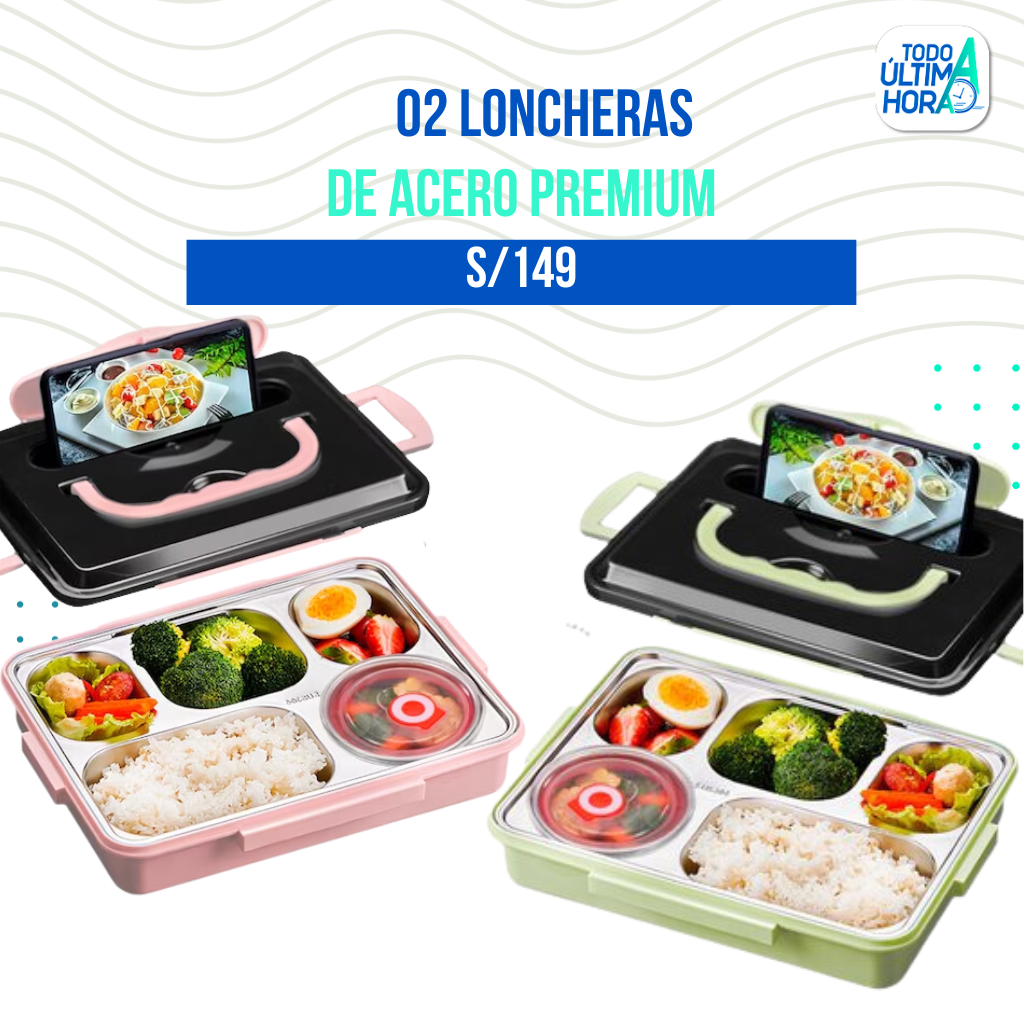LONCHERA PREMIUM DE ACERO