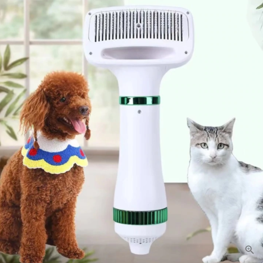 PEINE SECADOR PARA MASCOTA 2 EN 1 TodoAUltimaHora