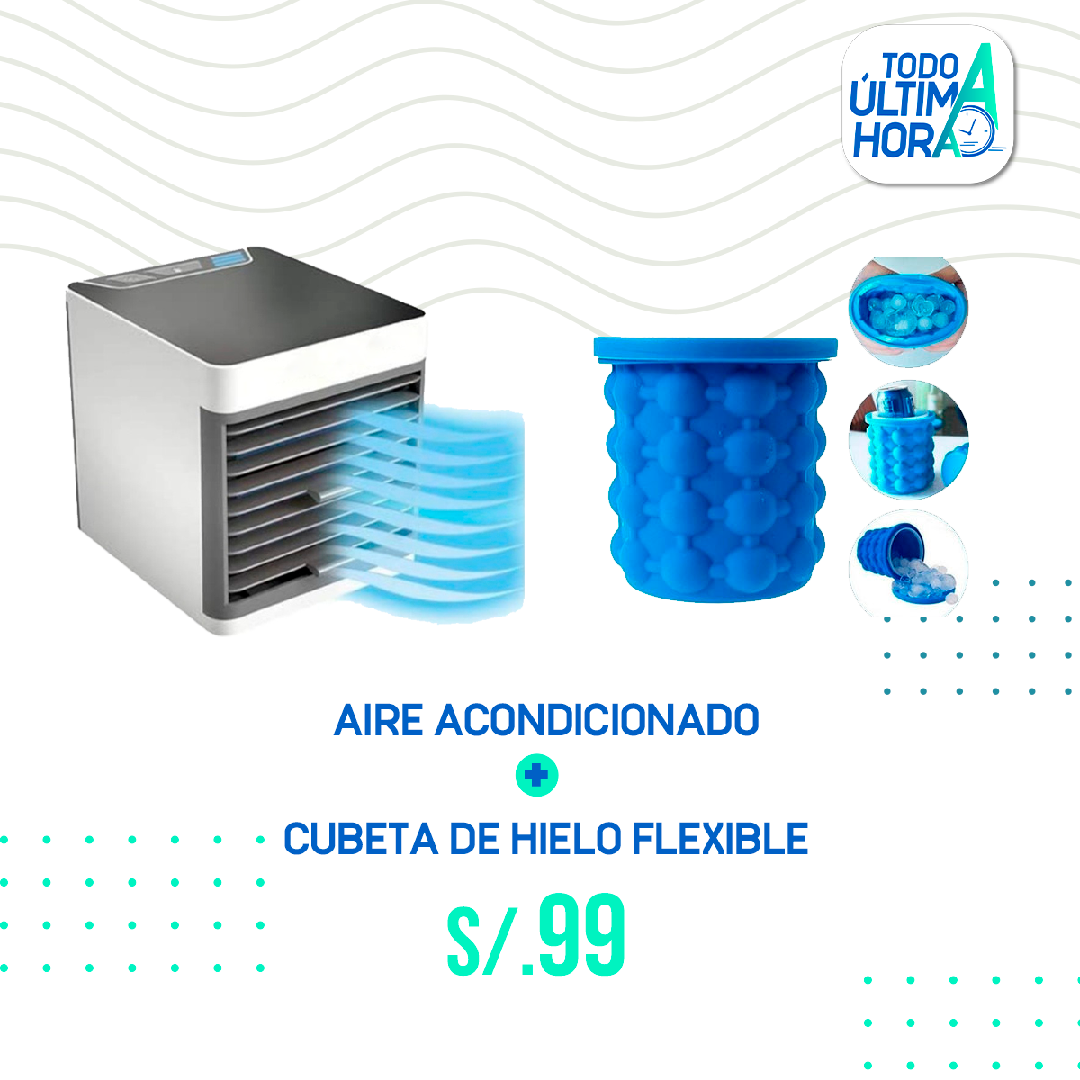 Mini Aire Acondicionado Portatil TodoAUltimaHora