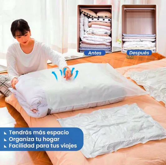 PACK BOLSA AL VACIO + REGALO EXTRACTOR DE AIRE