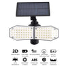 Reflector Solar Doble Led Con Sensor De Movimiento