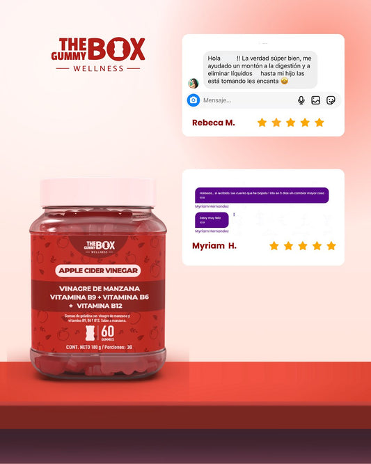 Vinagre de manzana en gomitas 🍎