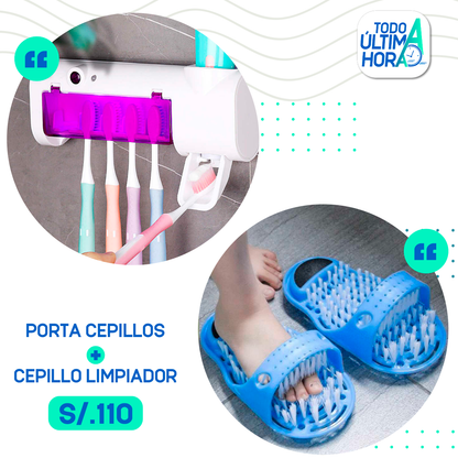 Portacepillo Desinfectante UV TodoAUltimaHora
