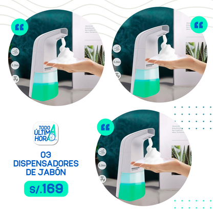 Dispensador Automático de jabón TodoAUltimaHora