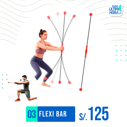 FLEXI BAR - VARILLA VIBRATORIA FLEXIBLE DE ENTRENAMIENTO TodoAUltimaHora