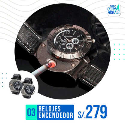 Reloj Encendedor Premium ⌚ TodoAUltimaHora