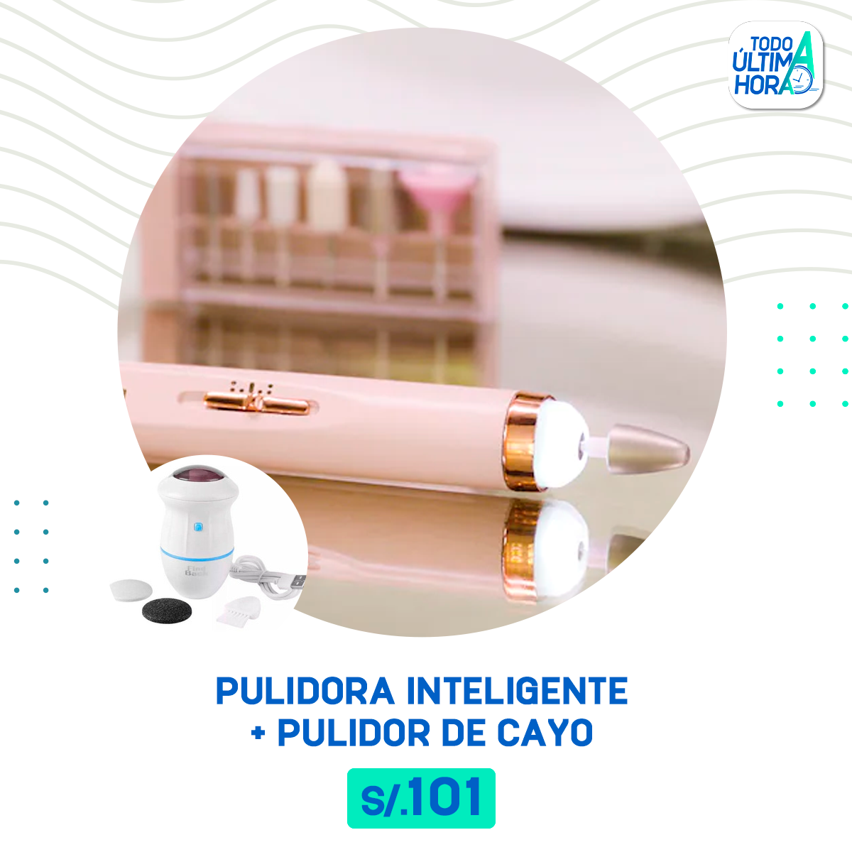 Pulidora Inteligente Recargable TodoAUltimaHora