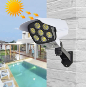 Foco Led Solar Versión Cámara TodoAUltimaHora