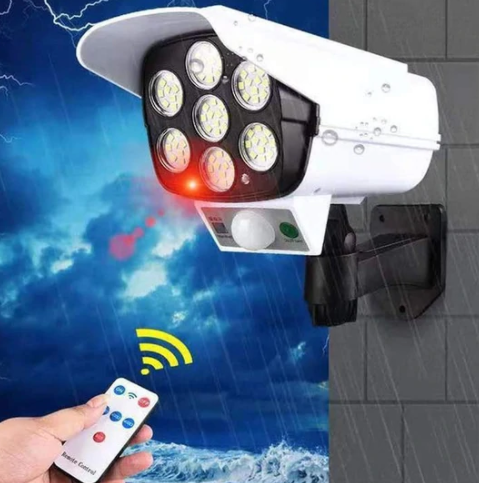 Foco Led Solar Versión Cámara TodoAUltimaHora